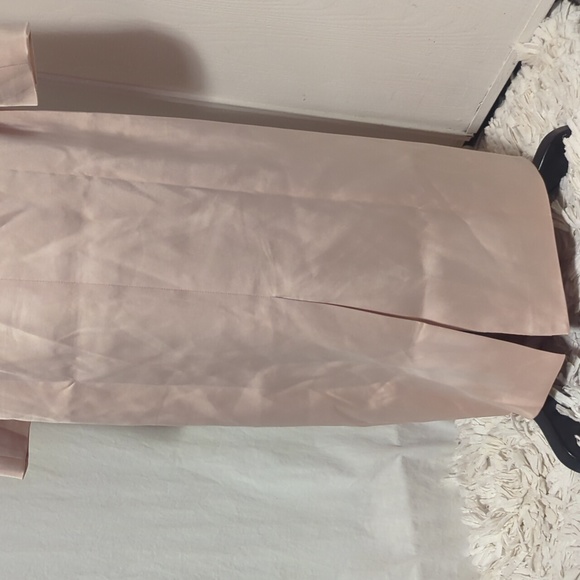 NWT Naked Wardrobe Gloss Boss Satin Coat - Picture 8 of 12